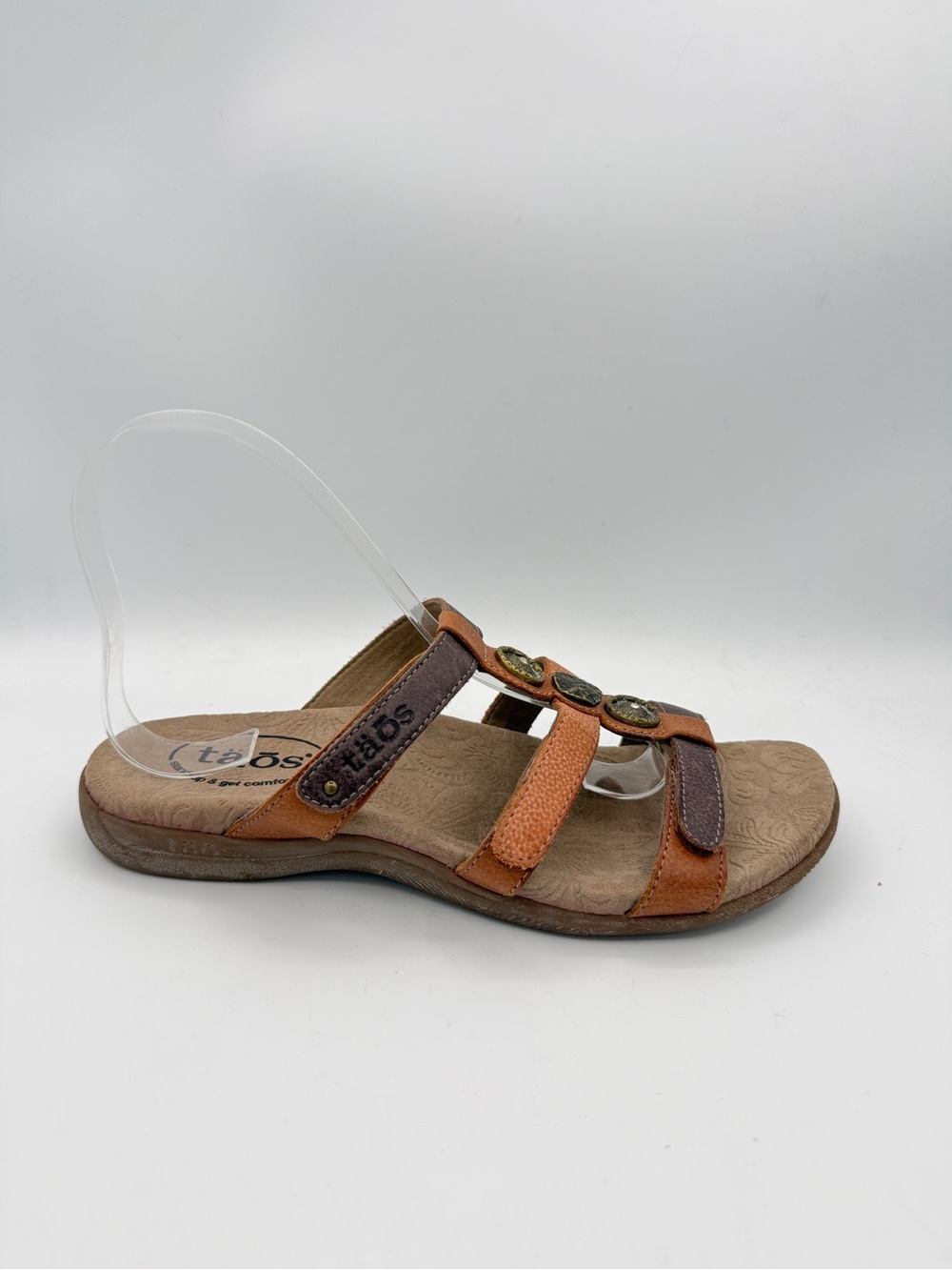Taos Prize leather Sandals Comfort Beachy Boho 7